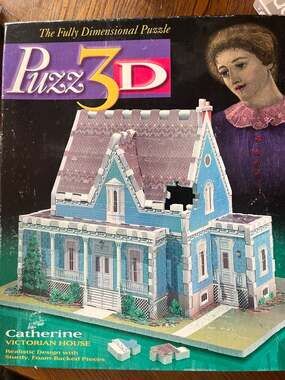 Puzz 3D Catherine Victorian House Fully Dimensional Puzzle